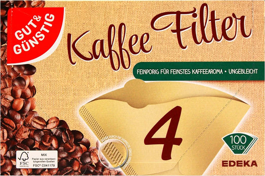 Filtertüten Gut&Günstig Gr.1x4 100 St VE=1